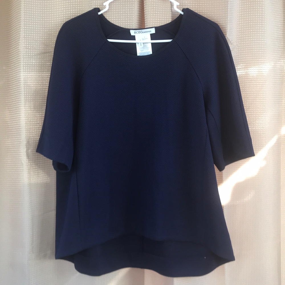 BCBGeberation Navy Blue Top